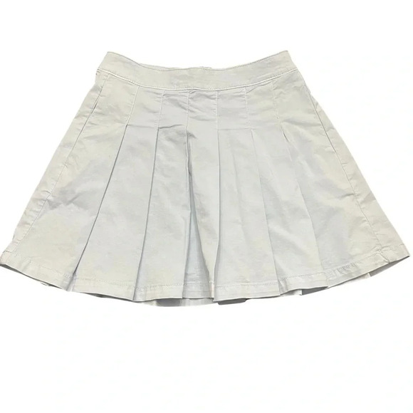 NWT Ladies American Eagle super Hi-Rise Super Stretch pleated skirt. Lt blue. 2 - Picture 1 of 9